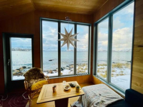 Nydelig hytte ved havet nært Tromsø